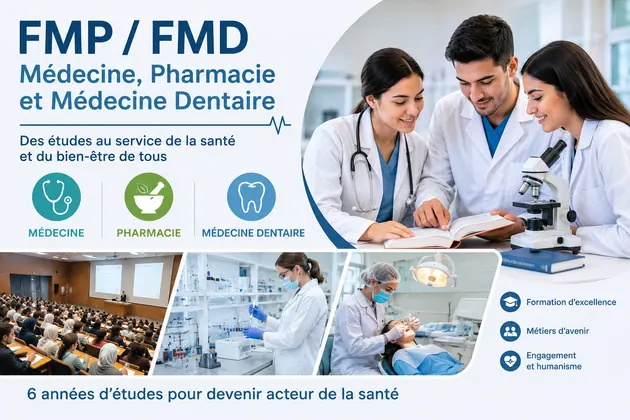 كليات الطب والصيدلة وطب الأسنان (FMP/FMD)